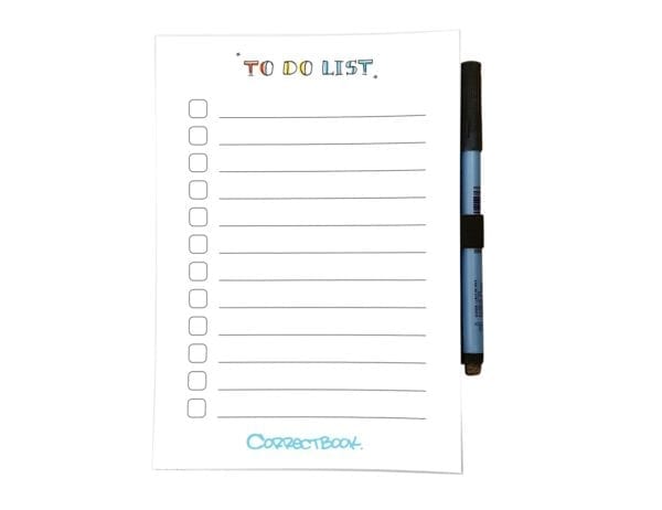 Correctbook - To do list