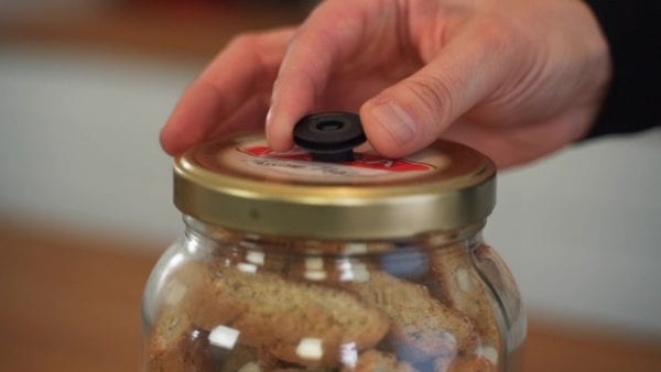 Nanostopper potten vacumeren